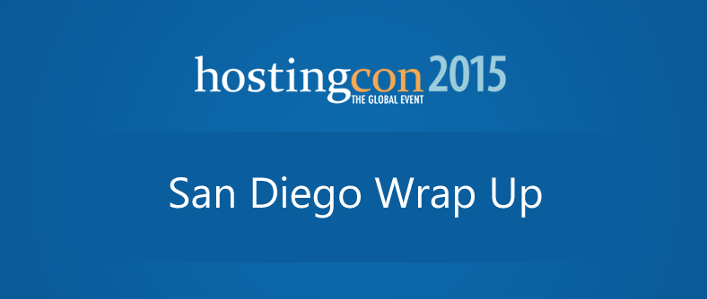 HostingCon 2015 Wrap Up