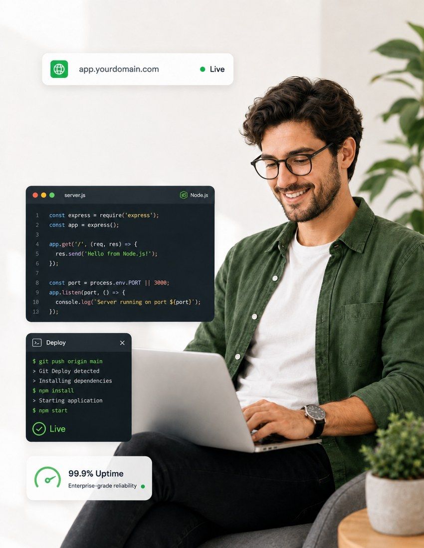 Managed Node.js Hosting | GreenGeeks