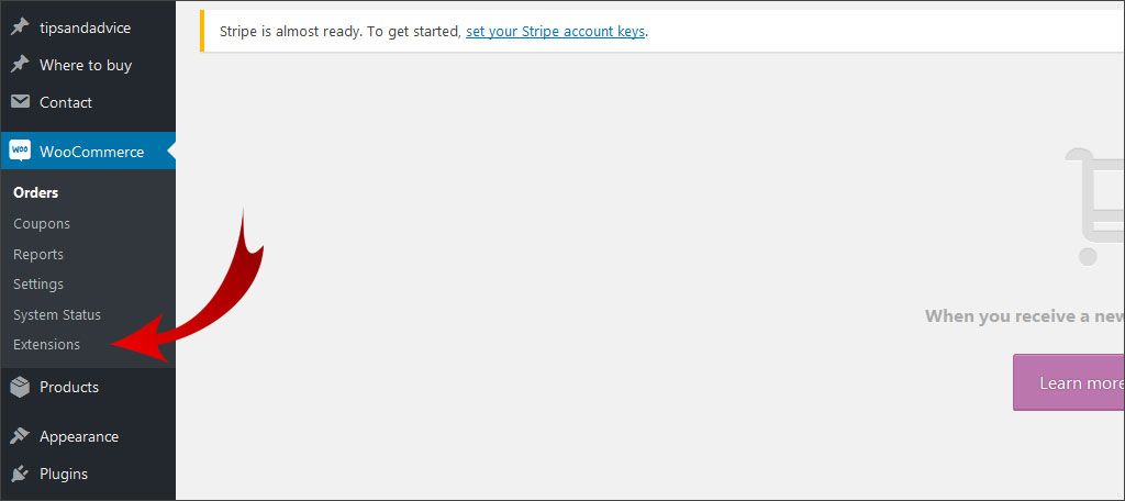 Browse WooCommerce Extensions