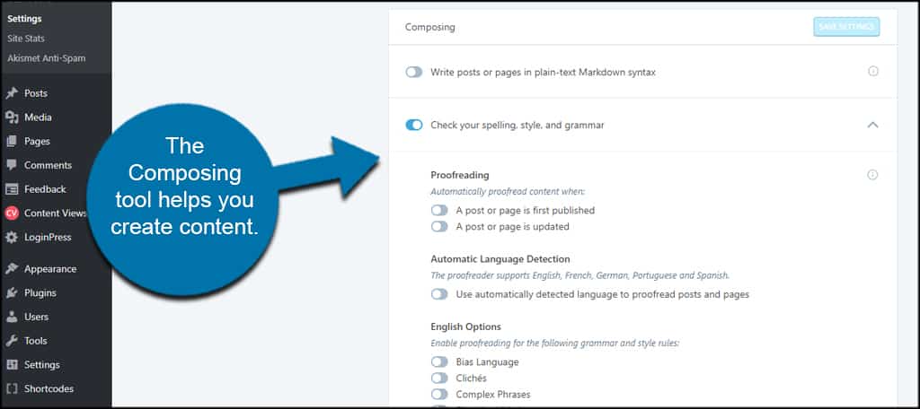 Composing Proofread