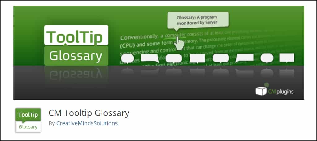 CM Tooltip Glossary