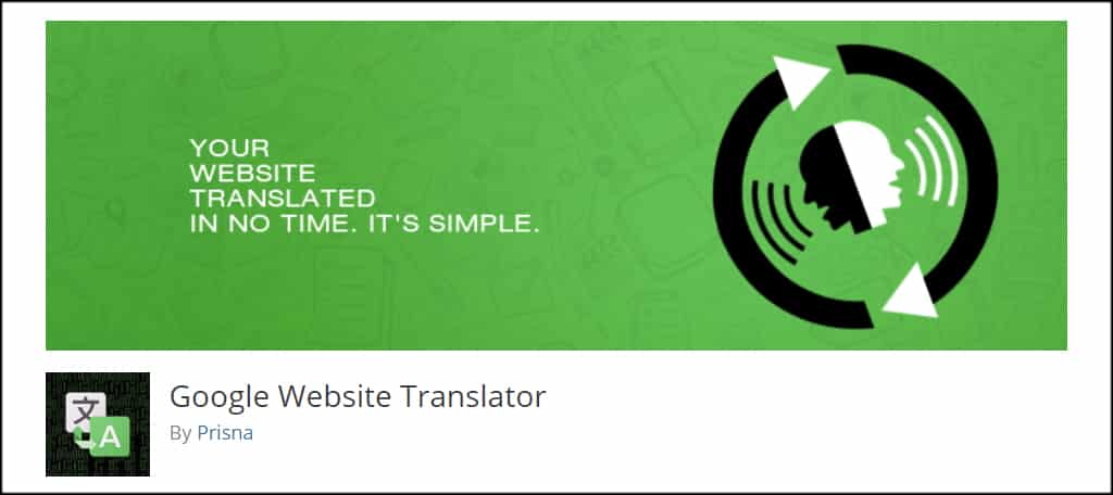 Google Website Translator