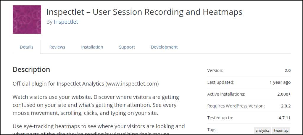 Inspectlet