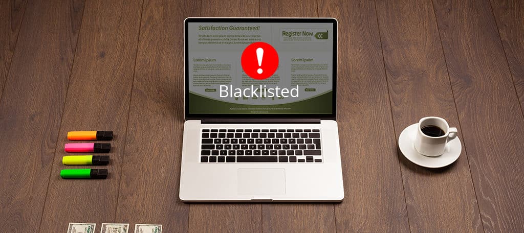 site blacklisted