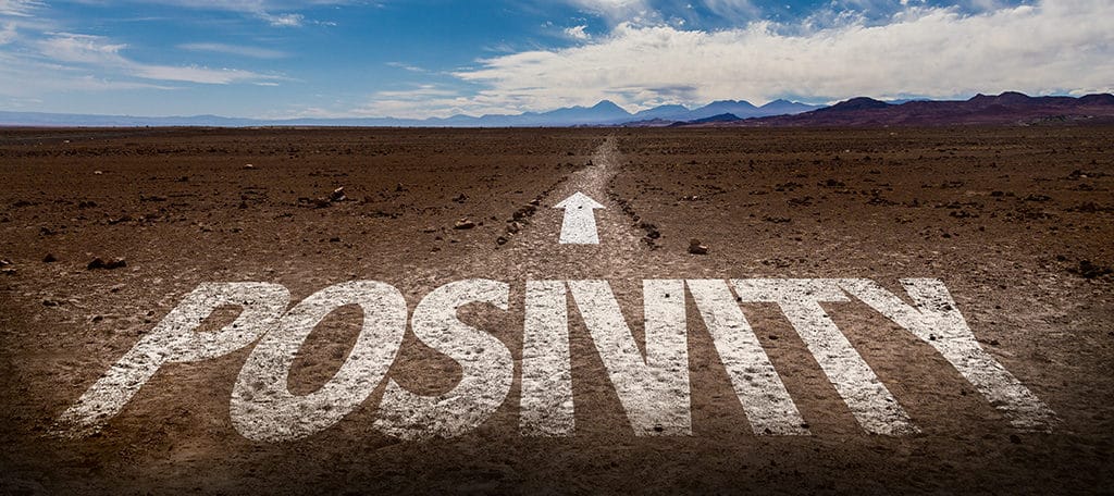keeping positive