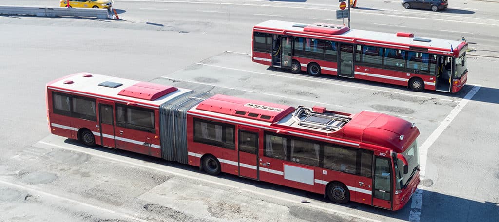 solar buses