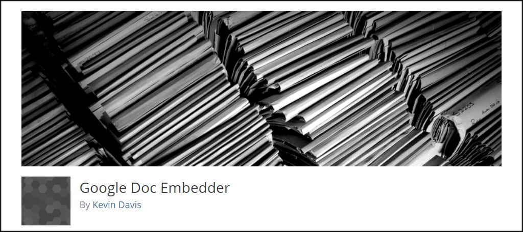 Google Doc Embedder