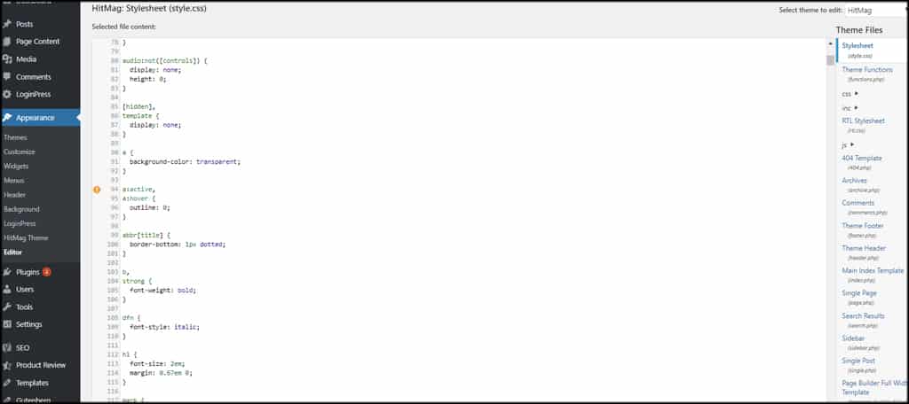 Minify CSS