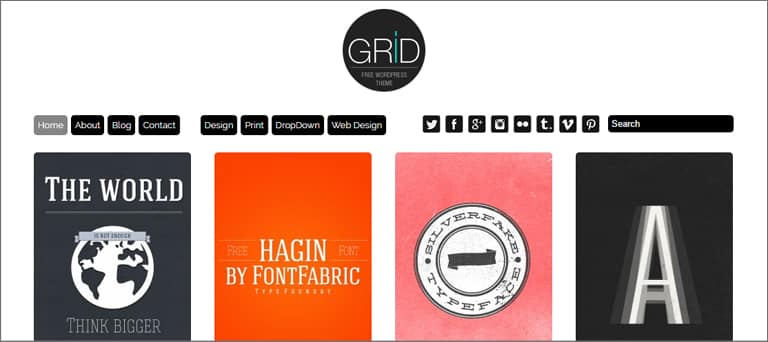 Grid Theme