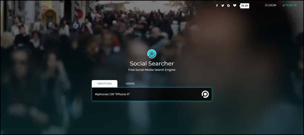 Social Searcher