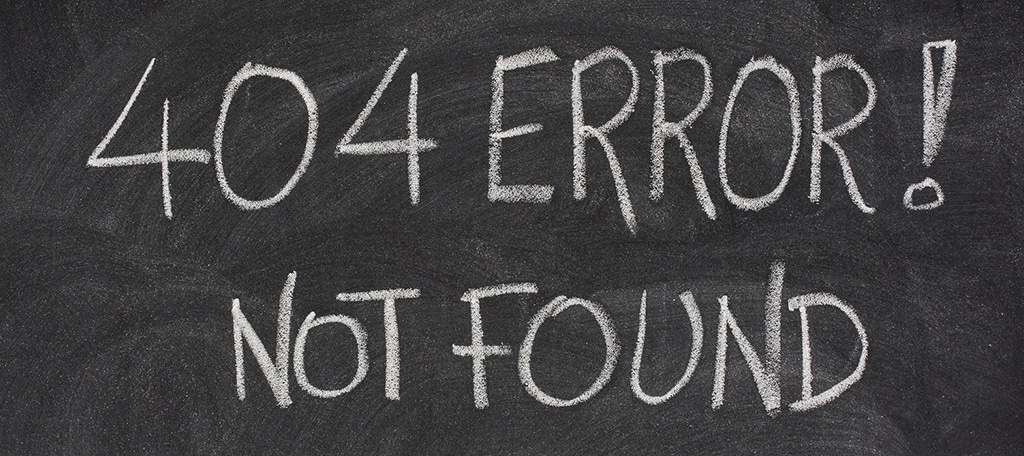 404 Error Log
