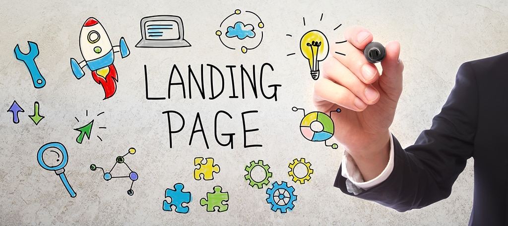 Social Network Landing Pages