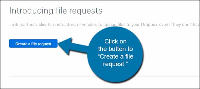 Create File Request