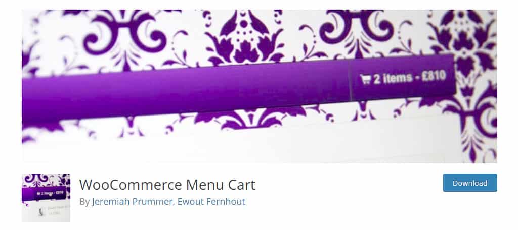 WooCommerce Menu Cart