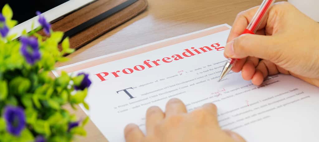 Always Proofread Content