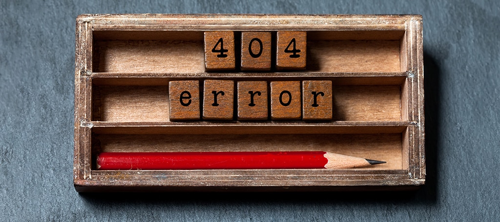404 errores