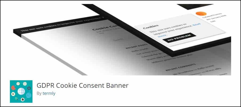 GDPR Cookie Consent Banner