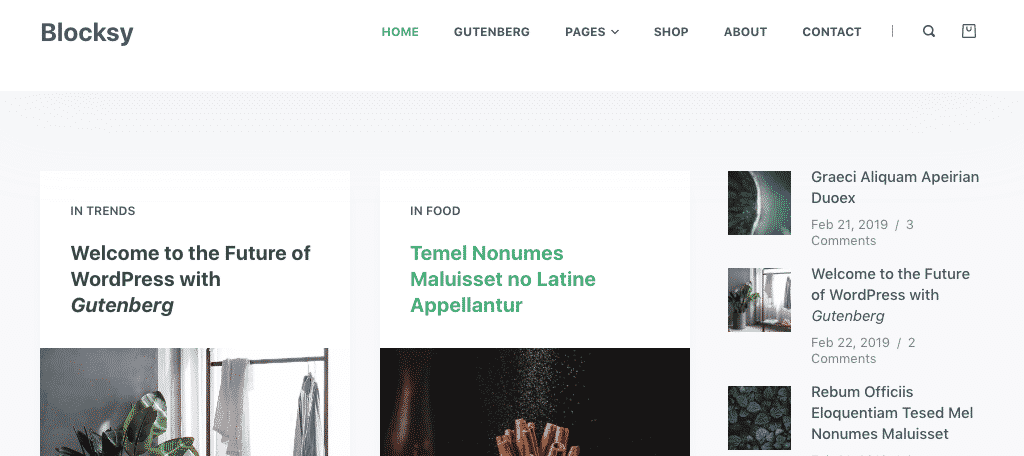 Blocksy wordpress theme