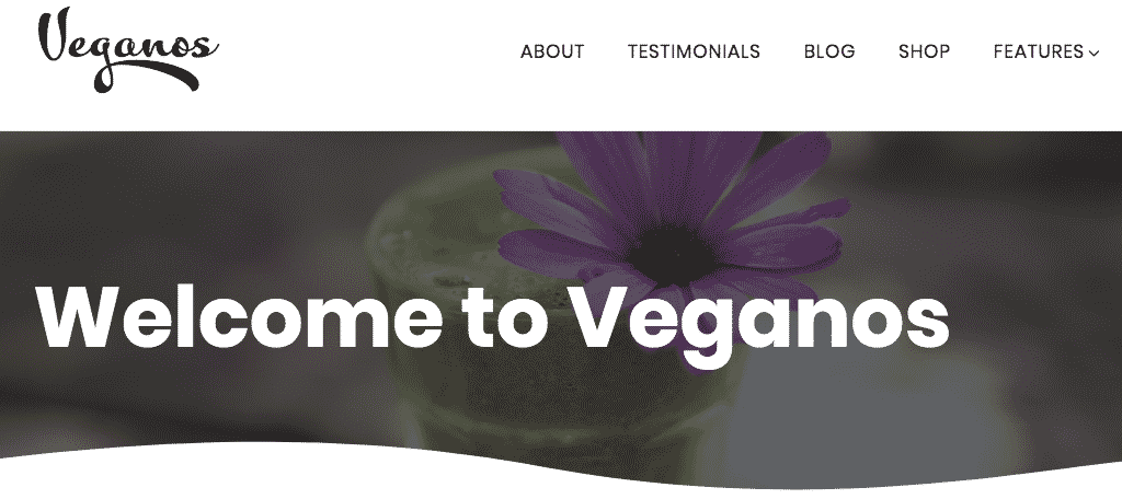 Veganos free gutenberg wordpress theme