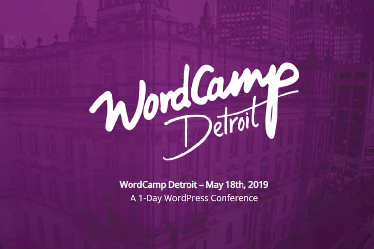 WordCamp Detroit 2019