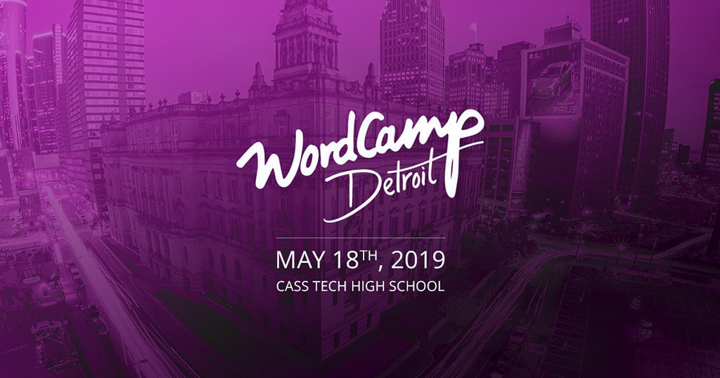 WordCamp Detroit 2019