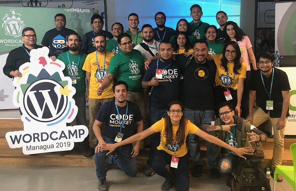 WordCamp Managua 2019 Group