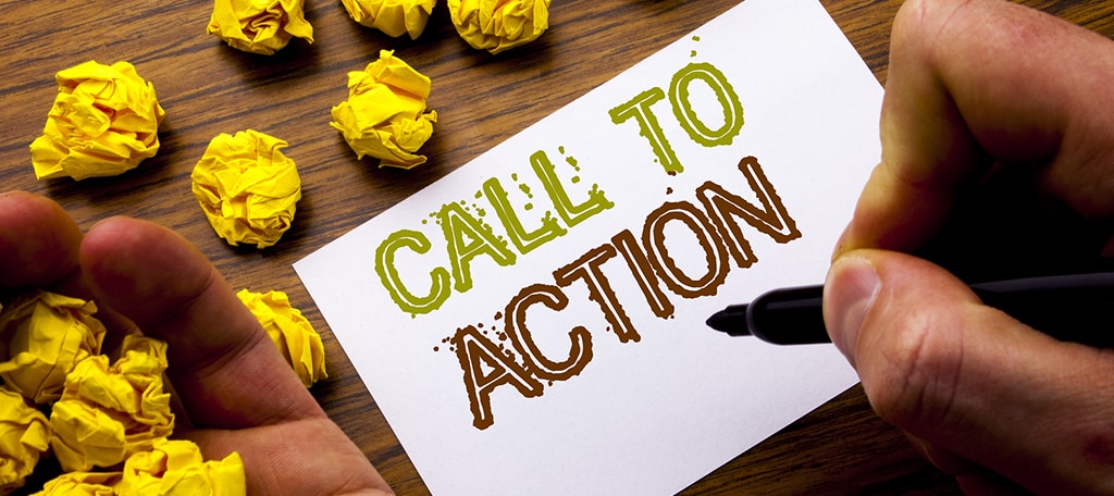 your call to action belongs above the fold