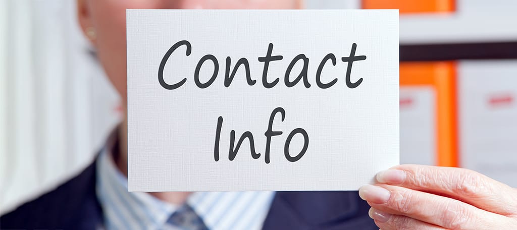 Make sure your contact info is easy to find on your linkedin profile