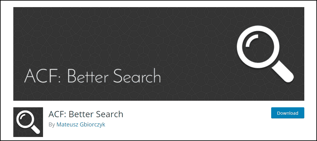 ACF Ratings: Search