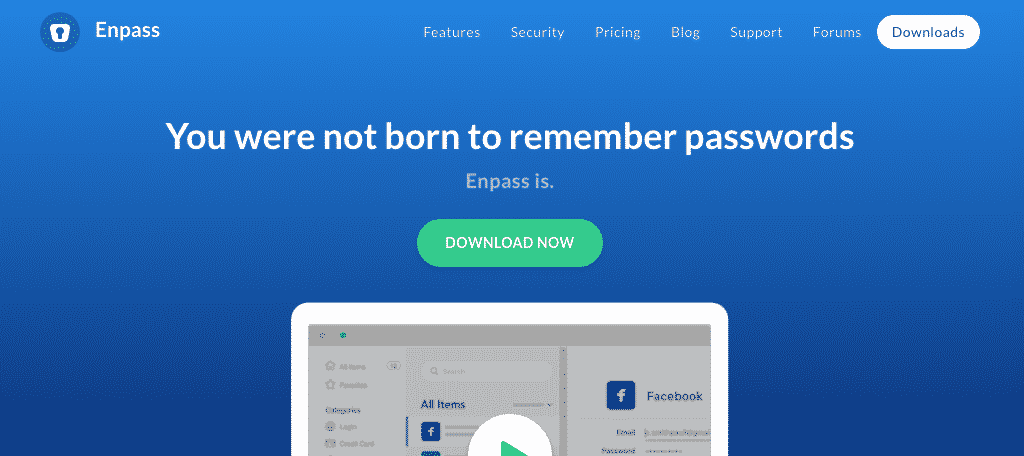 Enpass free password manager