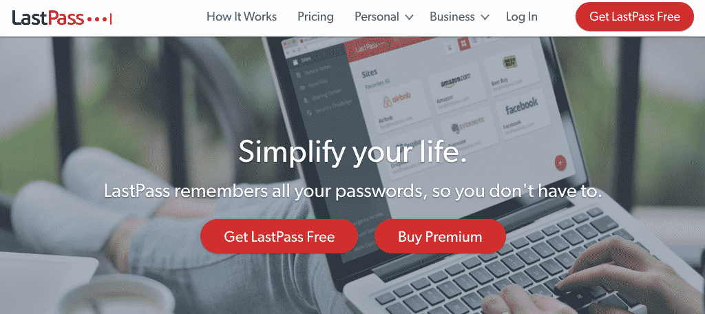 LastPass free password manager