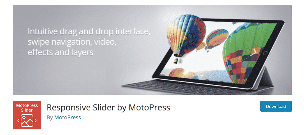 MotoPress slider for wordpress