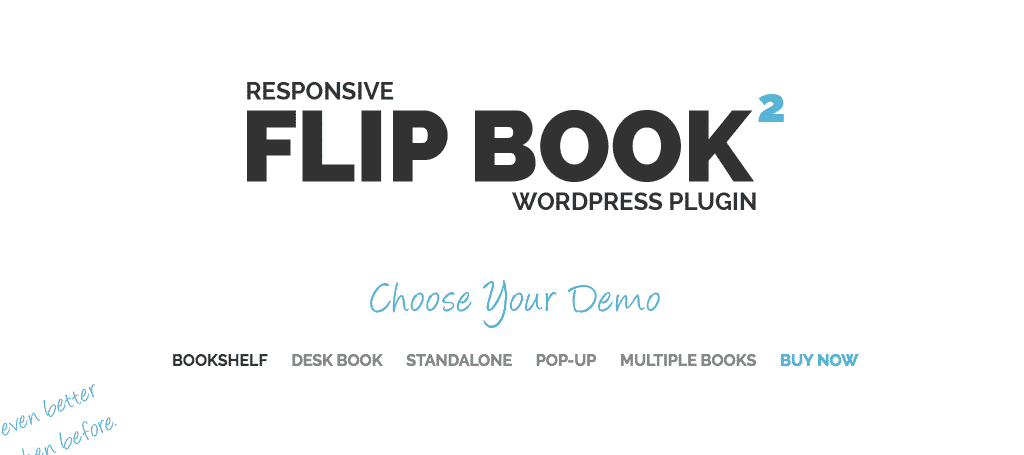 Responsive flipbook plugin
