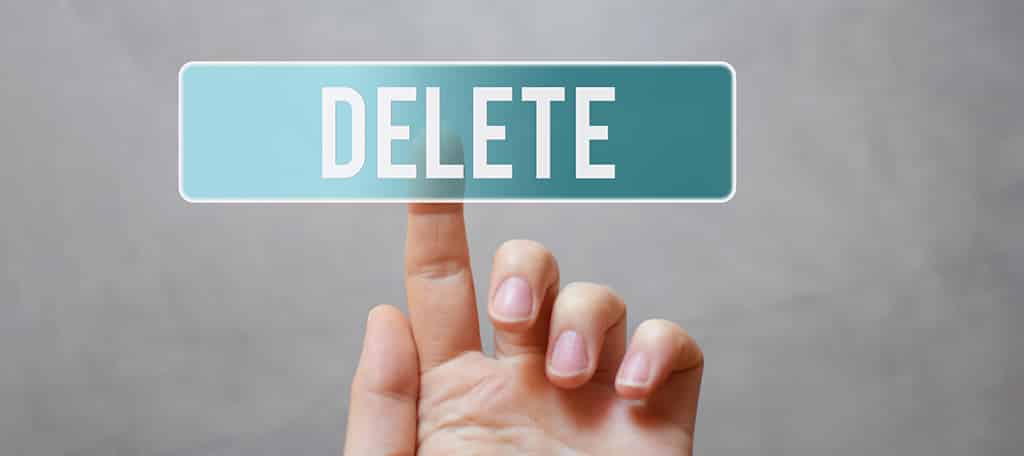 Delete, Delete, Delete