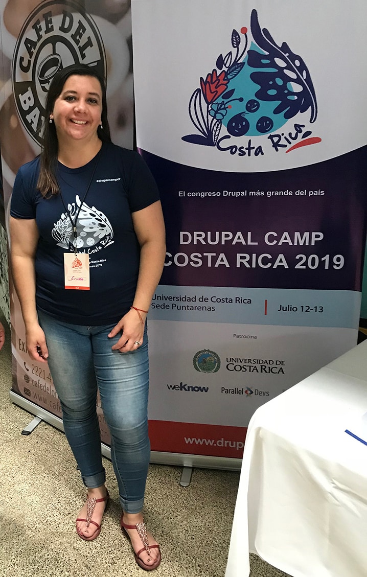 Ericka Barboza Drupal Camp 2019