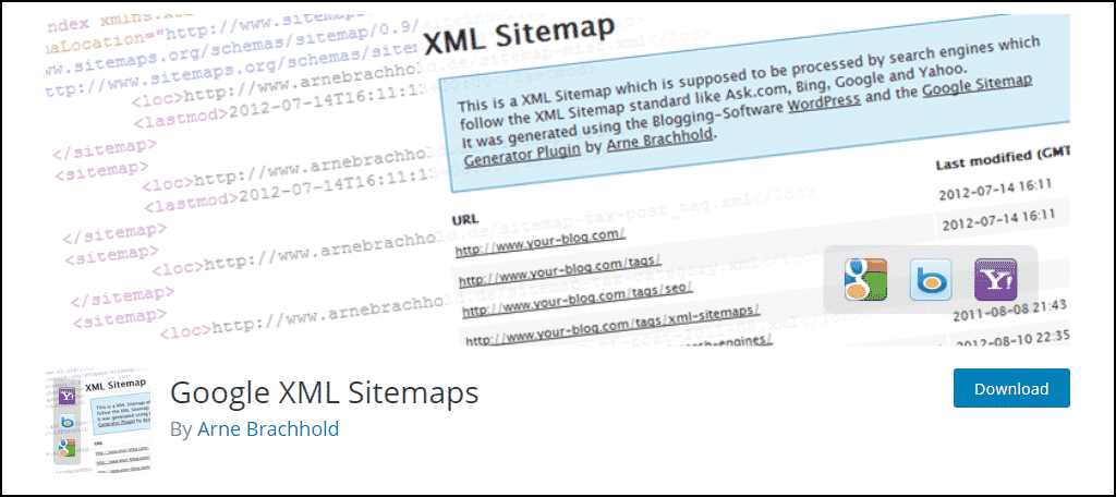 Mapas de sitio XML de Google