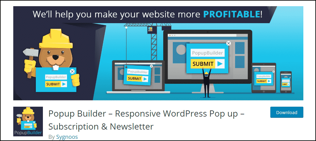 Popup Builder is an awesome WordPress popup plugin