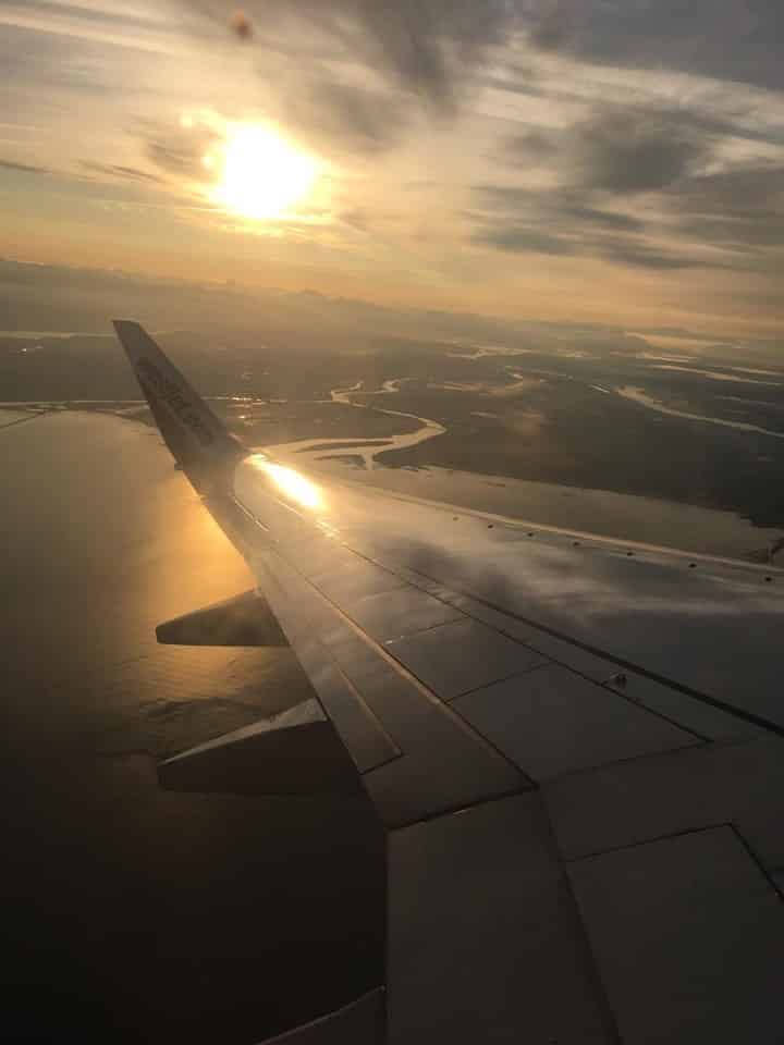 PLane ride to wordcamp ottawa
