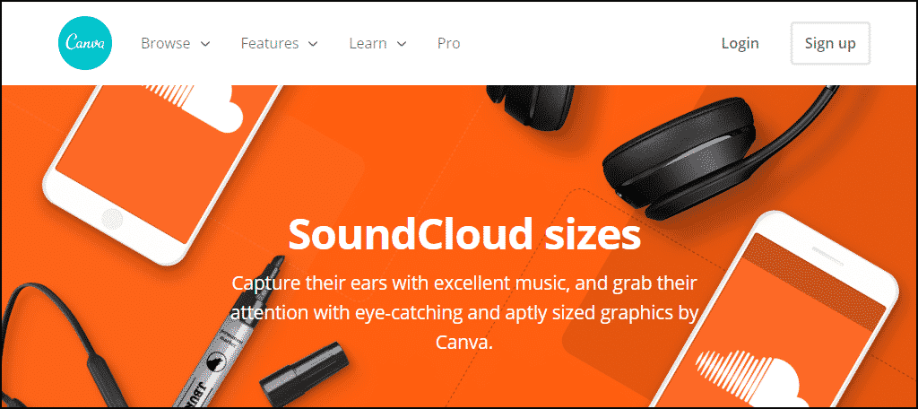 Canva SoundCloud