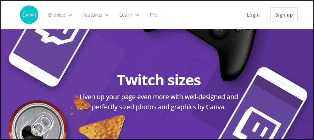 Canva Twitch