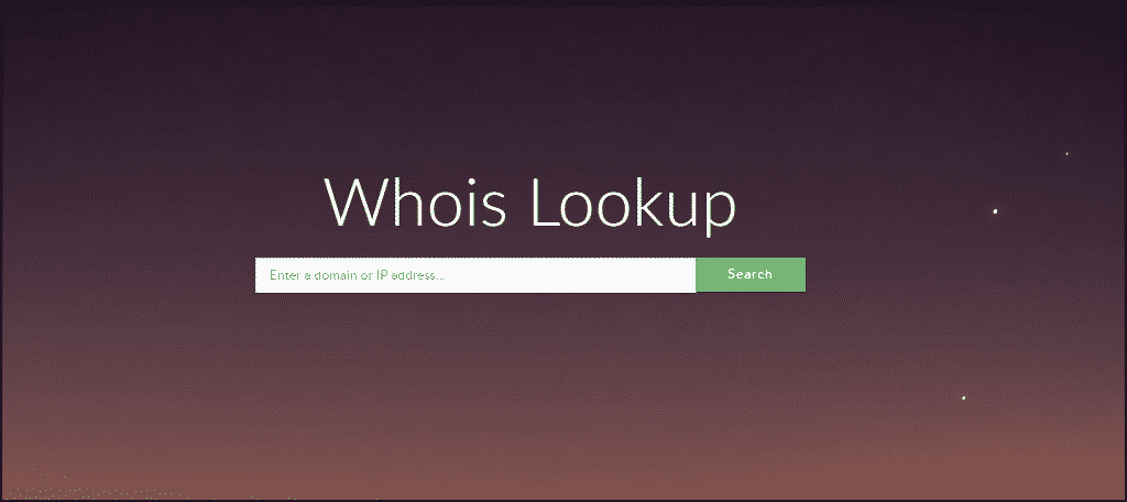 WhoIs