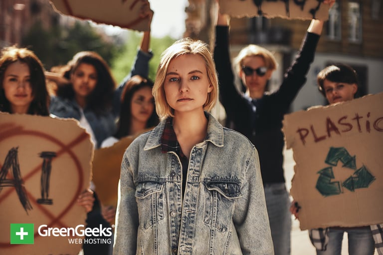 Young Climate Protesters