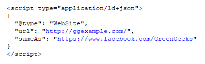 structured data social media code single