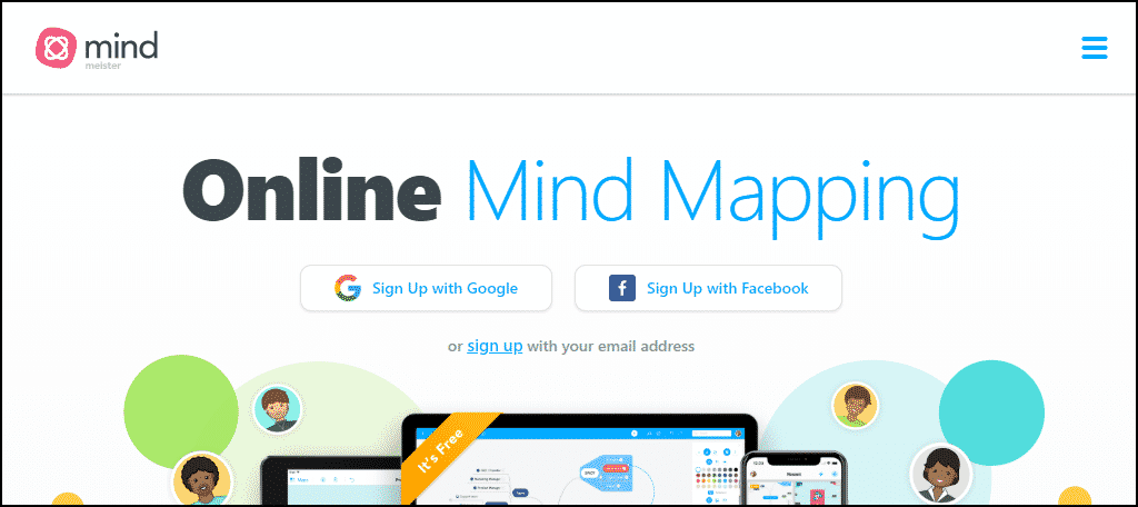 MindMeister site