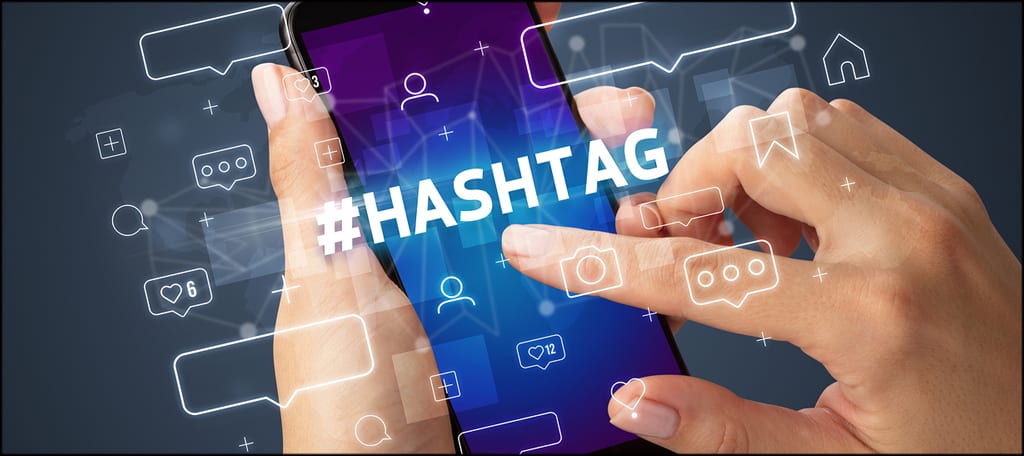 Use hashtags