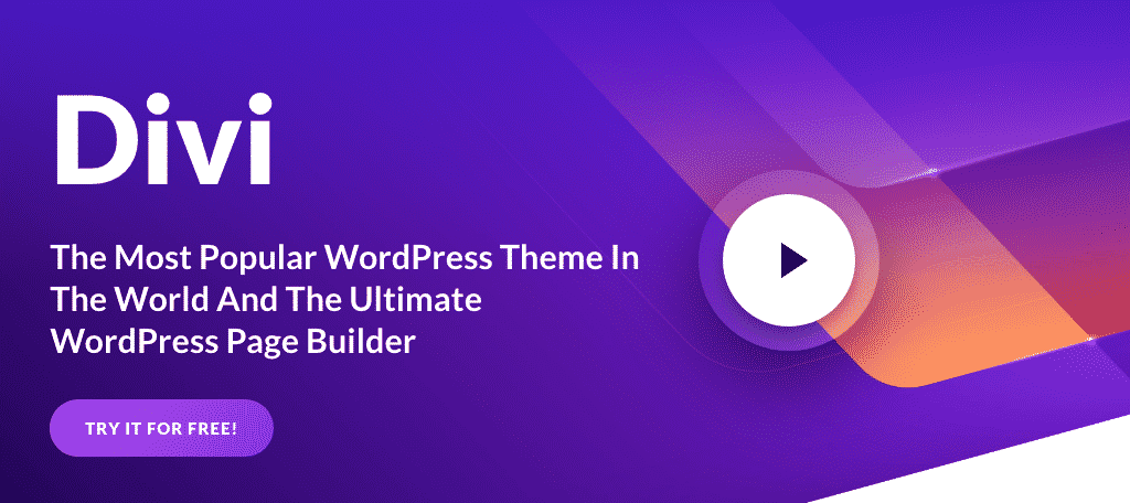 Divi theme