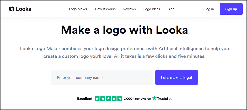 Looka website