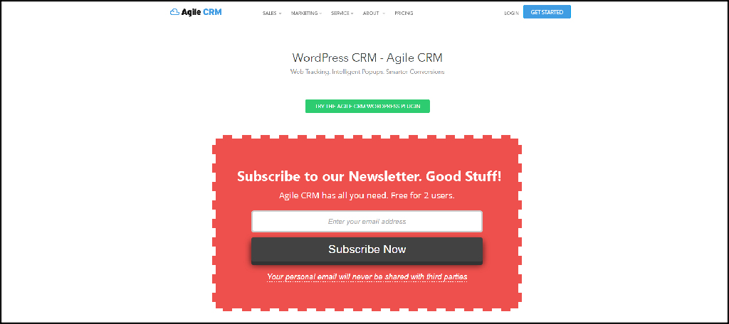 Agile WordPress CRM Plugin