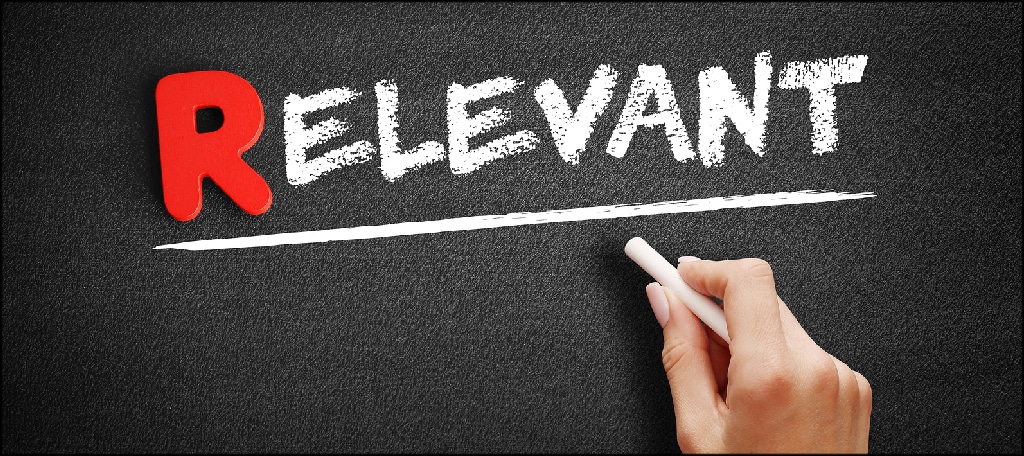 Keep Content Relevant