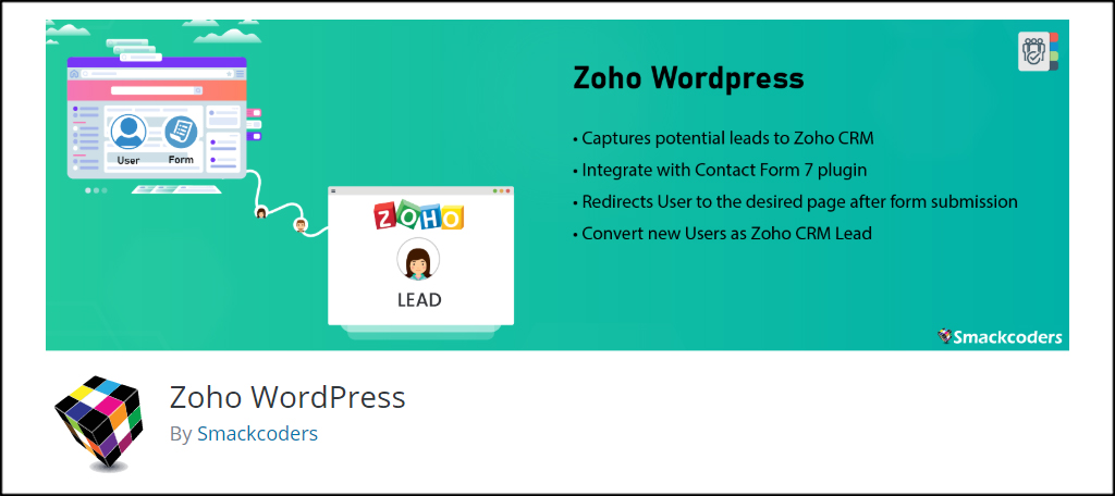 Zoho WordPress Plugin